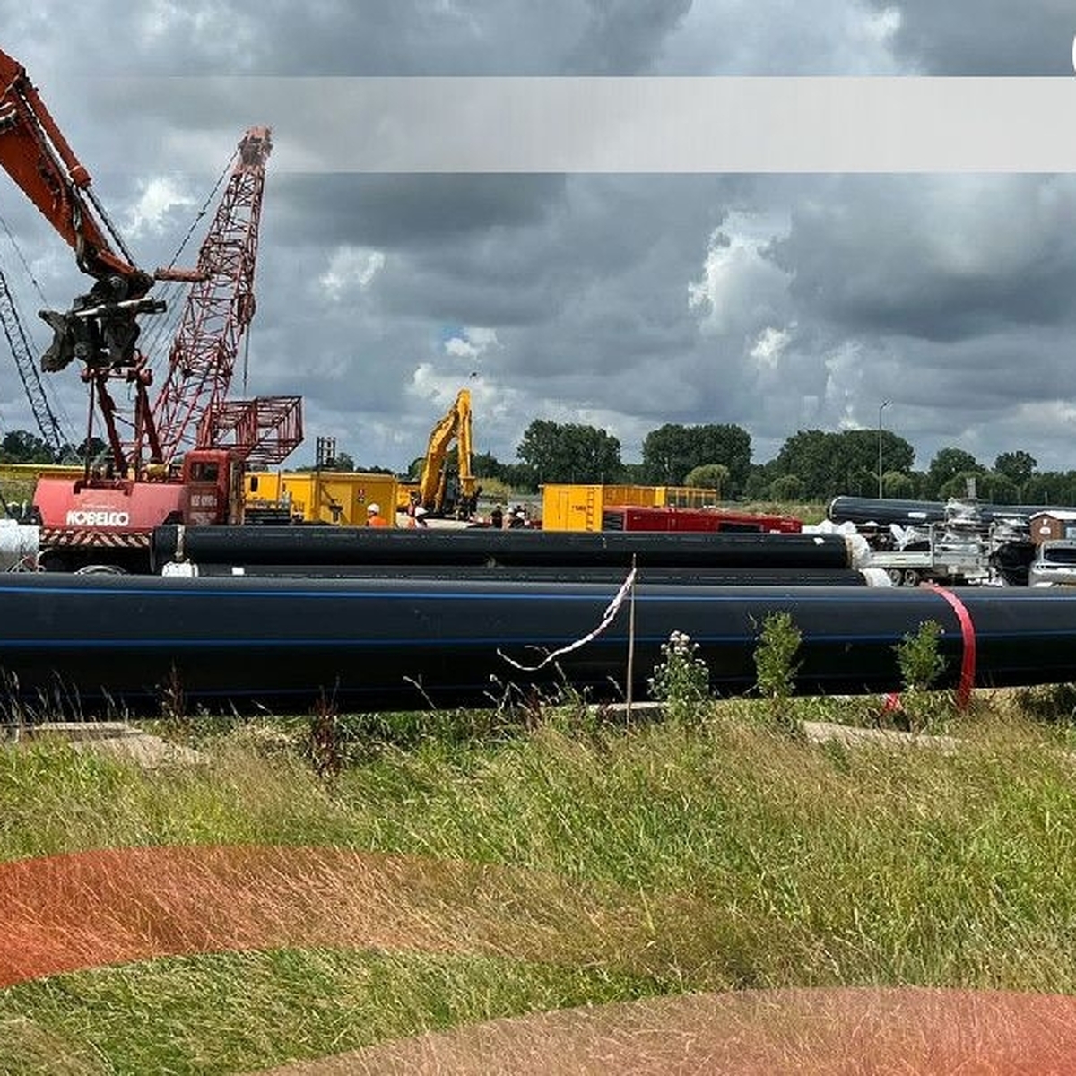 Groot leidingwerk vraagt om vakmanschap.