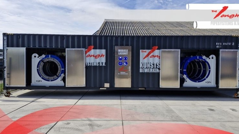 Mobiele las container