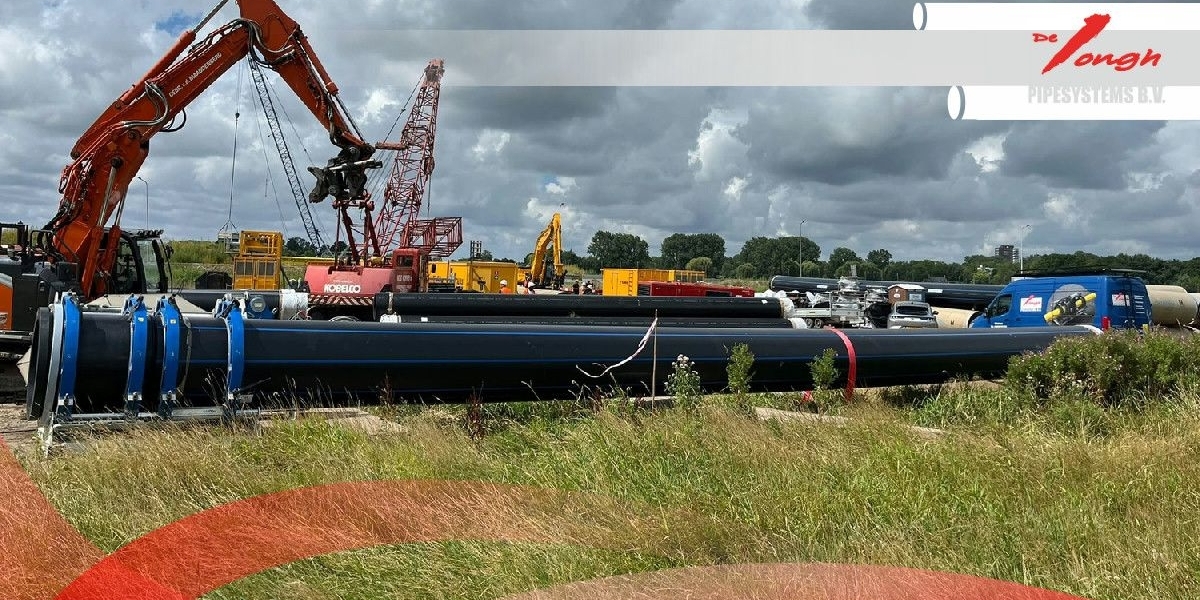 Groot leidingwerk vraagt om vakmanschap.